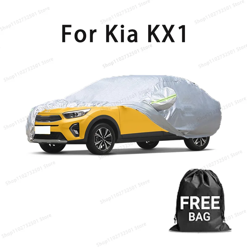 

Car cover For Kia KX1 Full cover Waterproof sun protection cover Scratch resistant cars accessories