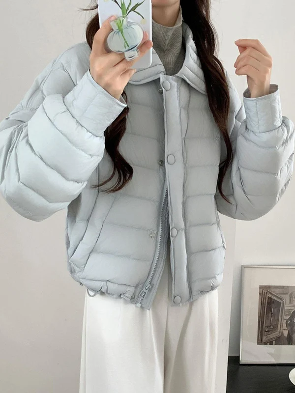 

Модная зимняя утепленная повседневная универсальная хлопковая куртка, женская куртка нового стиля в корейском стиле, модная верхняя одежда с длинными рукавами