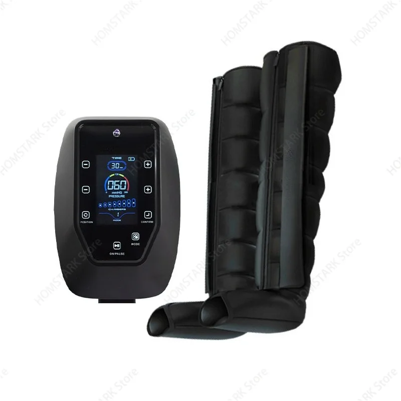 Smart Pressure‑Control 8‑Chamber Full‑Leg Air Wave Massage Boots Lightweight Household Leg Muscle Relief Relax Care Tool