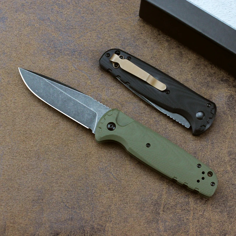 BM 4300 kieszonkowy nóż składany CPM-Magnacut ostrze G10 uchwyt wspomagany nóż Flipper EDC Outdoor polowanie taktyczne narzędzie do samoobrony