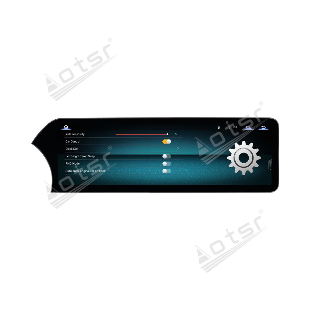 14.9 Inch Screen For Mercedes‑Benz GLC X253 W205 2015‑2022 Car Radio Multimedia GPS Wireless CarPlay Retain Original NTG System