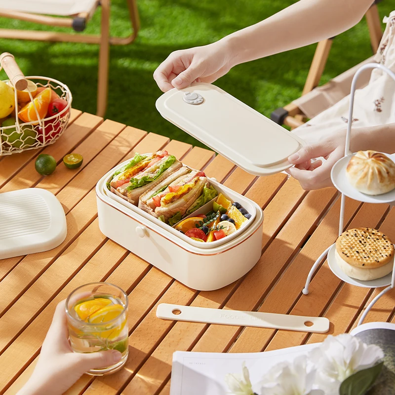 Waterless Plug-in Electric Lunch Box, Office Thermal Insulation Heating Bento Box (hot Rice Artifact)