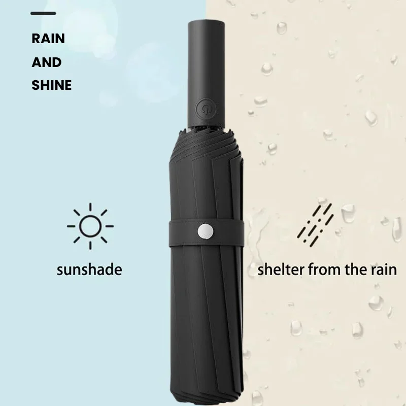 288 Bones Super Strong Windproof Automatic Folding Men Umbrella Reinforced Large Rainproof Umbrella Women UV Protection Sunshade