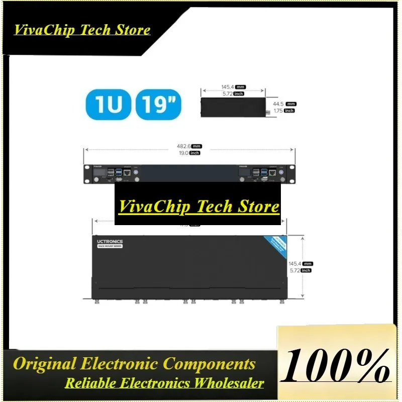 VivaUCTRONICS Hybrid Pi Rack Pro 19