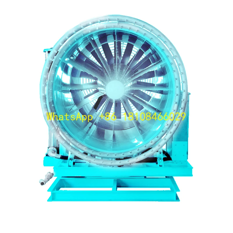 Hocheffiziente Nebelkanone mit Staubunterdrückung für Kohlepflanzen