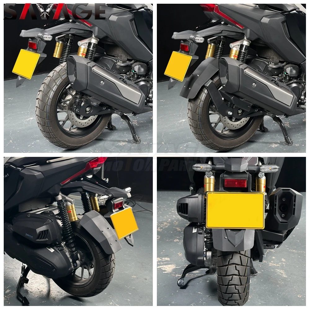 ADV350 2025 Rear Mudguard Protection Protector For Honda ADV350 2022-2024 Motorcycle Accessories Rear Wheel Cover Mud Flap Guard - Image 2