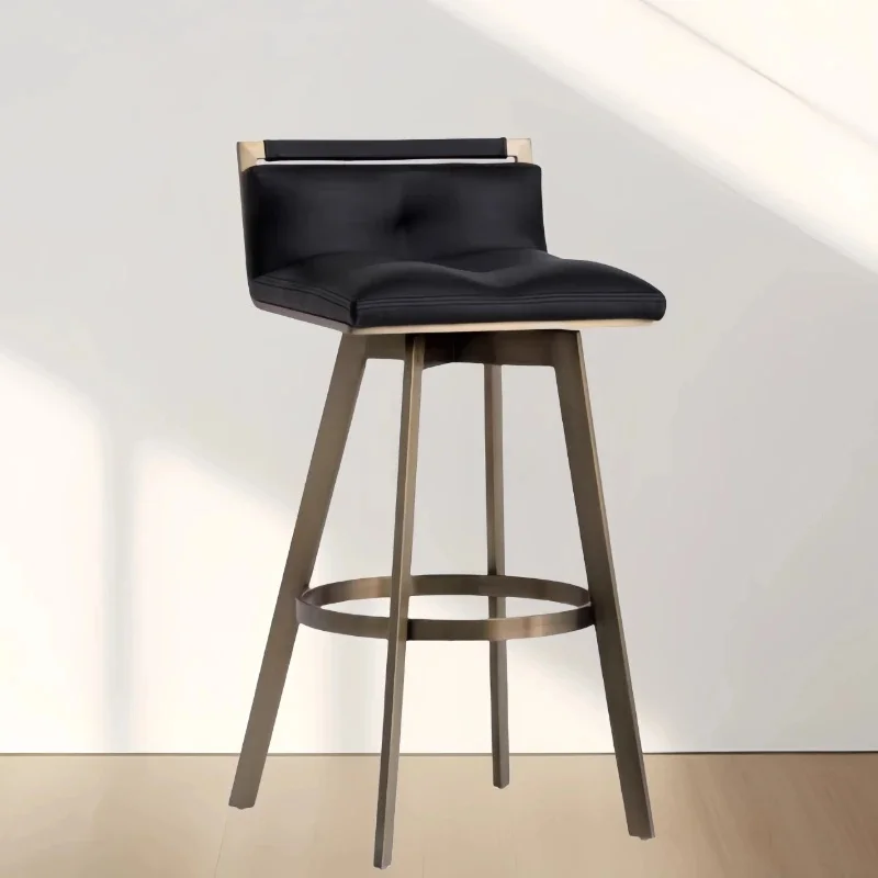 

Comfortable Modern Design Bar Chairs for Reception and Makeup Areas - Stylish Light Luxury Furniture