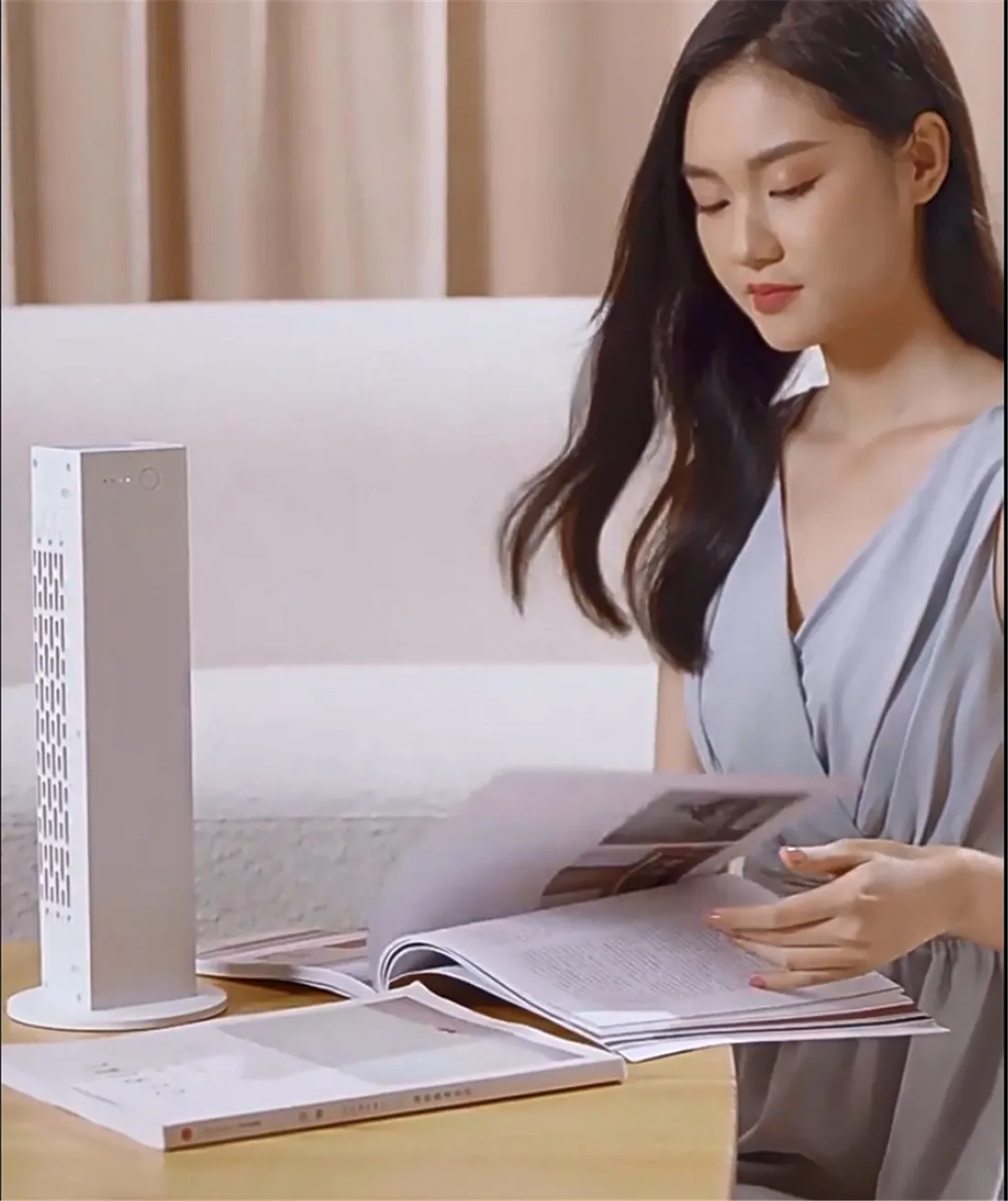 

Безлистный вентилятор кондиционера, 3-режимный бесшумный охлаждающий вентилятор, универсальный безлопастной воздухоохладитель