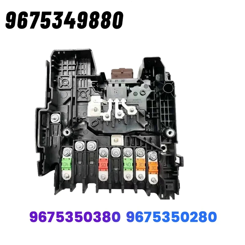 9675349880 Car Battery Management Protection Unit For Peugeot 308 308S 408 Citroen C4 Picasso 9675350380 Fuse Manager