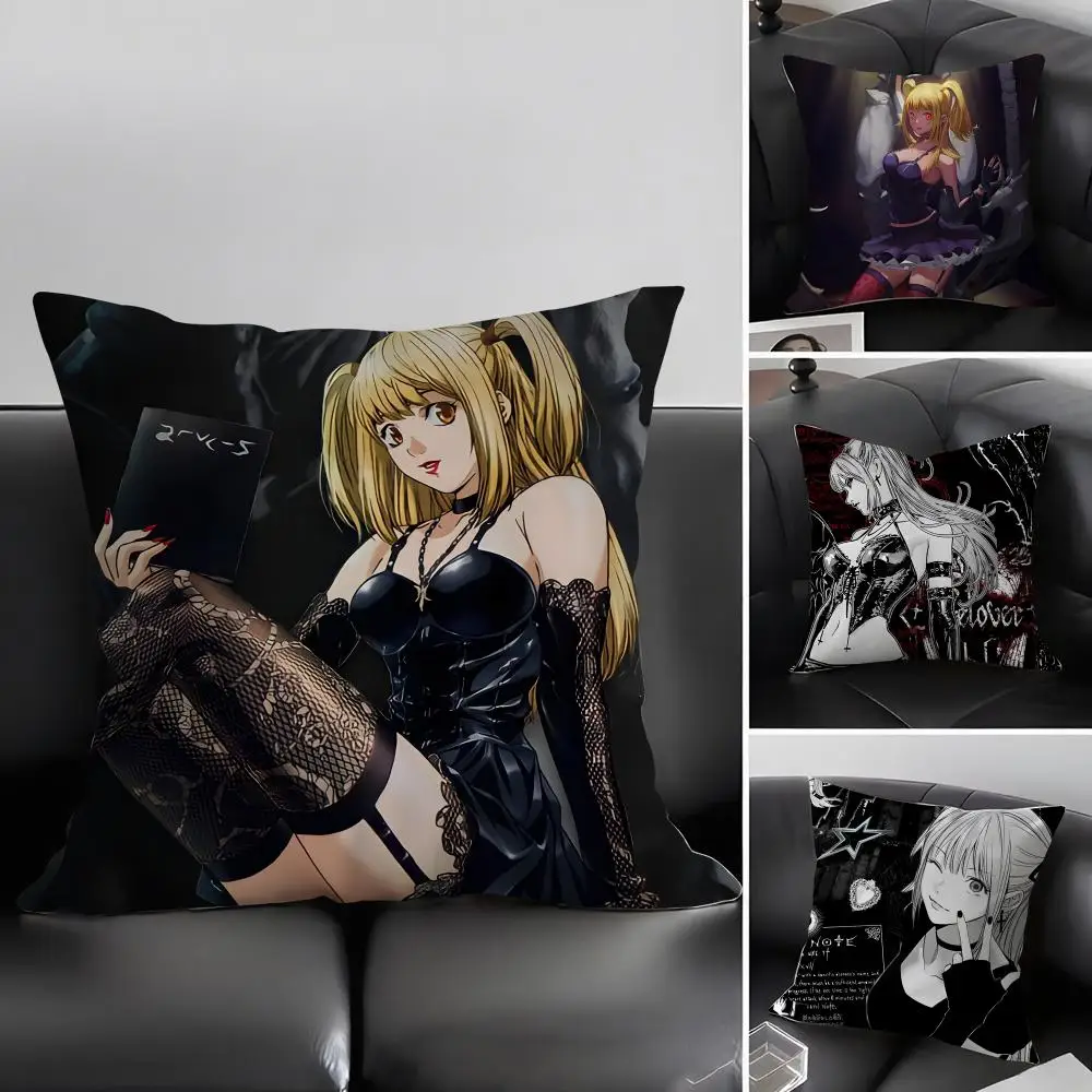 M-Misa Death NoteE Comic Cushion Cover Pillowcase Ultra Soft