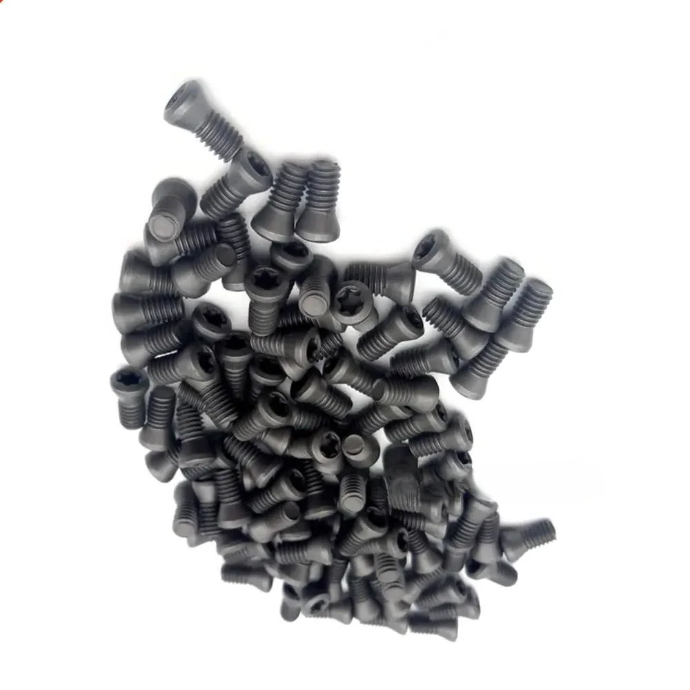 Hot m1.8 m2 m2.2 m2.5 m3 m3.5 m4 M5 M6 CNC Insert Torx Screw for Replaces Carbide Inserts CNC Lathe Tools Holder