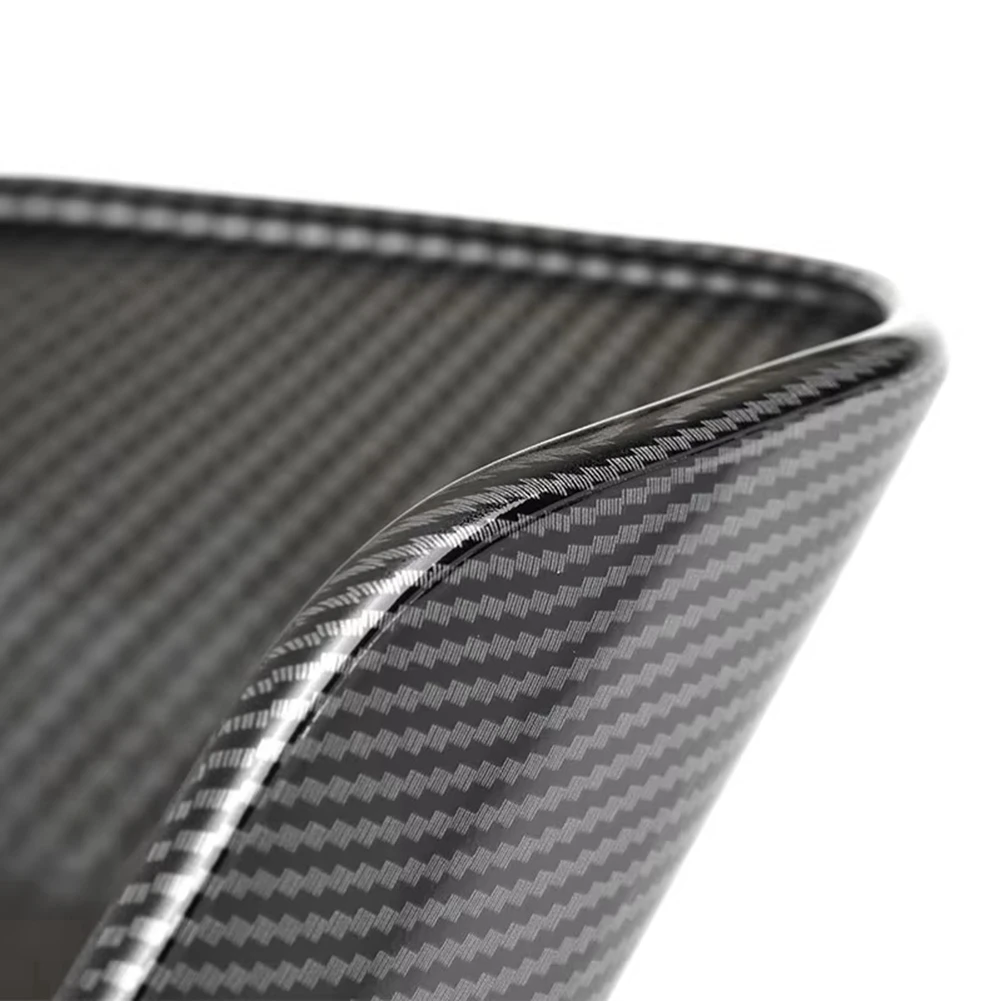 Super Sale For Porsche Cayenne 2018-2022 Car Center Console Armrest Storage Box Protective Cover ABS Carbon Fiber