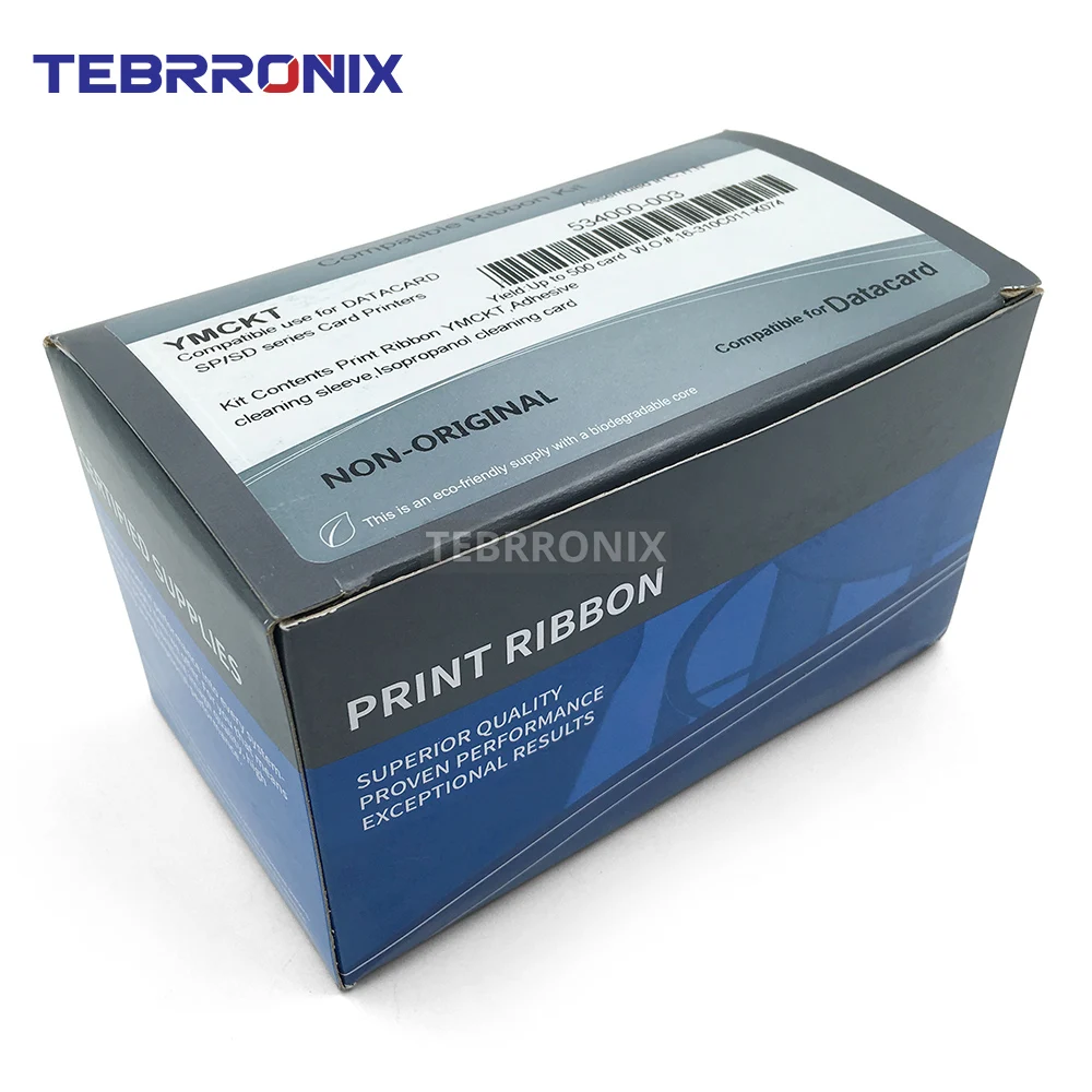 534000-003 شريط ألوان YMCKT جديد لطابعة بطاقات Datacard SP35 SP35Plus SP55 SP55Plus SP75 SP75Plus 500 طباعة/لفة #6