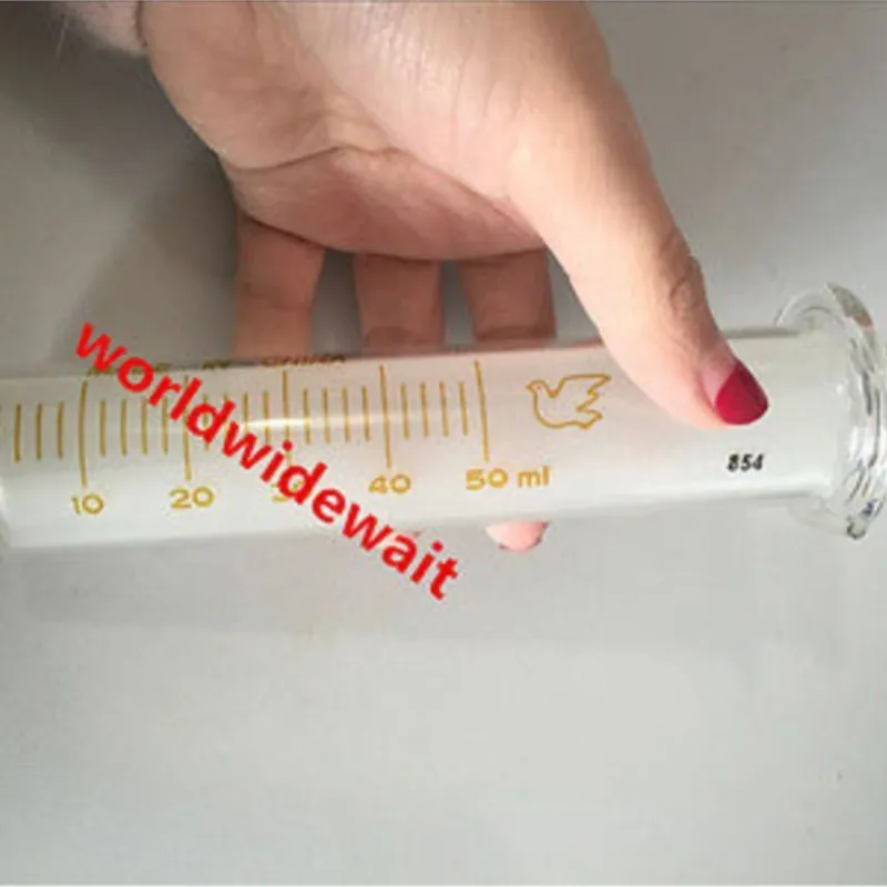 1ml 2ml 5ml 10ml 20ml 30ml 50ml 100ml Glass Syringe Injector Glass Sampler