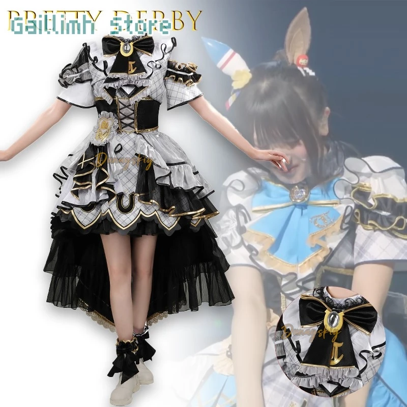 

Pretty Derby 6EVENT The New Frontier All New Outfits Cosplay 할로윈 코스튬 Anime Character Outfit Lolita Party Dress Fairy Style‌