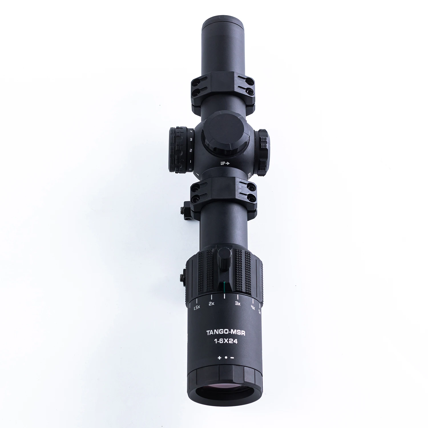 

Tango-MSR 1-6x24mm LPVO Tactical Riflescope with Low-Illuminated MSR BDC-6 SFP Reticle Includes Throw Lever& ALPHA-MSR Mount