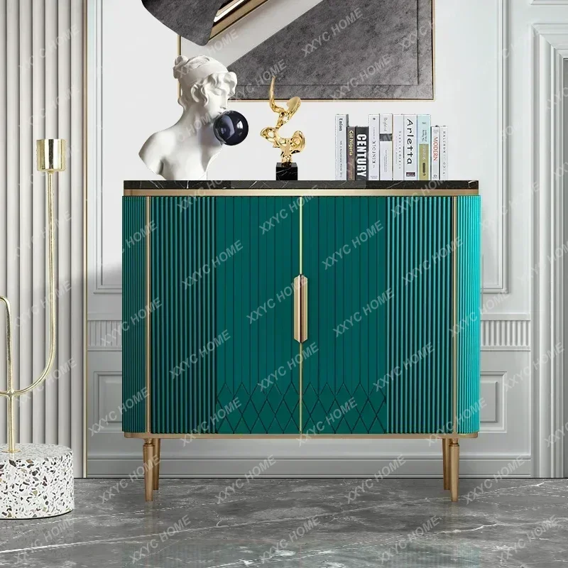 XXNew Porch Cabinet Living Room Cabinets Manmade Board Simple Storage Cabinets Sideboard Ultra Thin Armoires De Salon Home