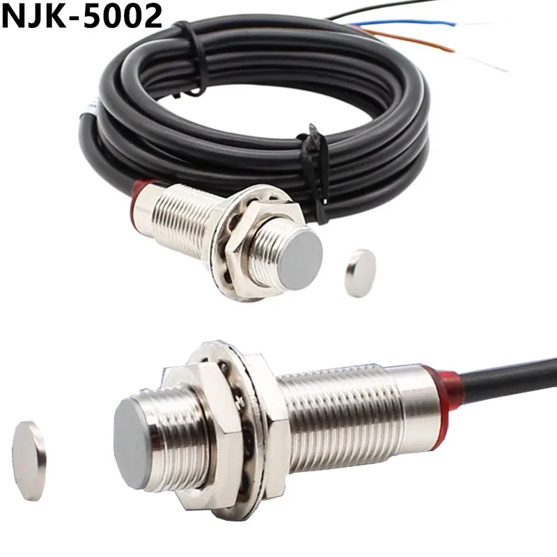 1PCS Hall sensor proximity switch njk-5002c NJK-5002A NJK-5002B NJK-5002C NJK-5002D npn line magnet 100% NEW ORIGINAL