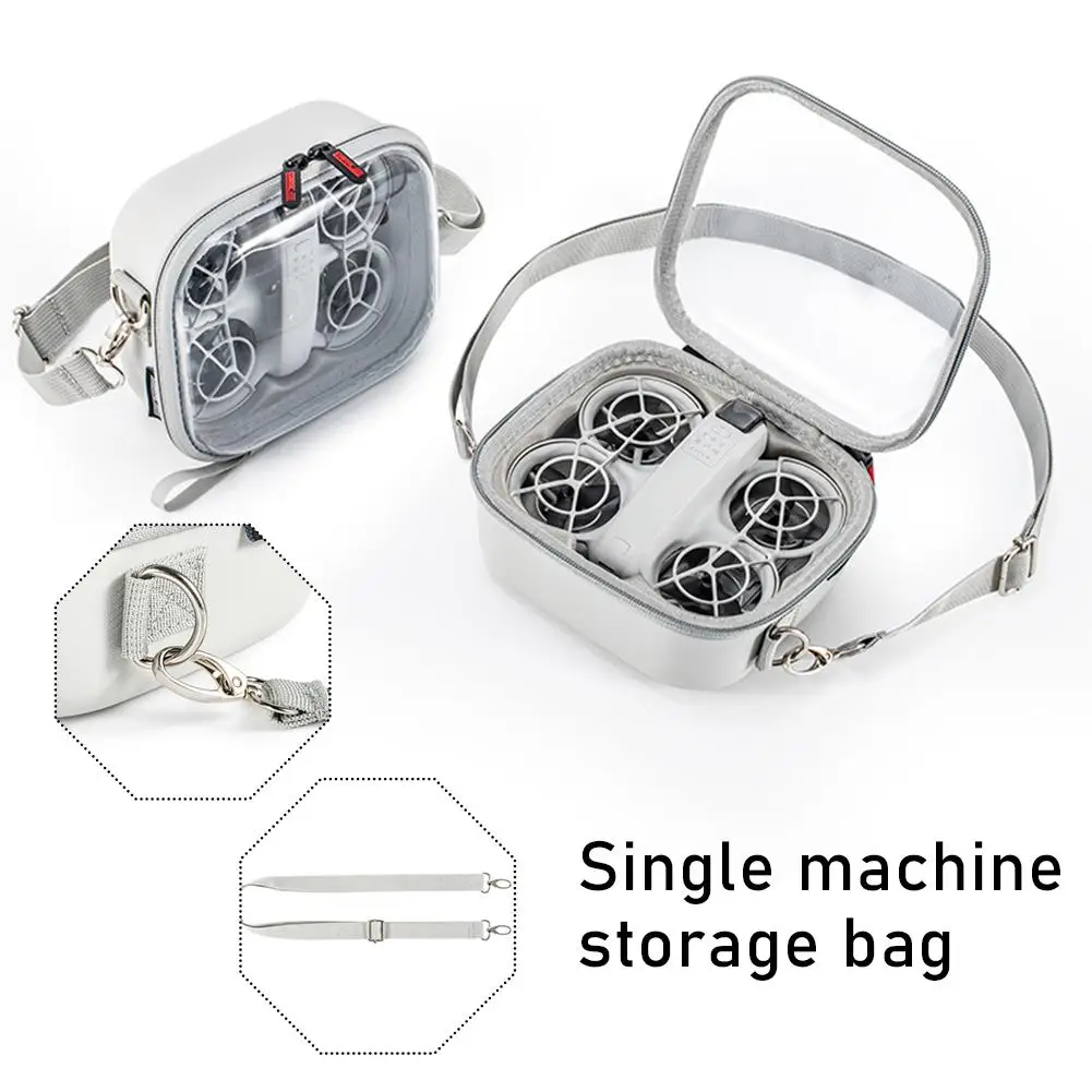 مناسبة ل DJI NEO آلة واحدة حقيبة التخزين التحكم عن بعد صندوق حماية البطارية واقية من الانفجار حقيبة ملحقات طائرة بدون طيار T7Y3