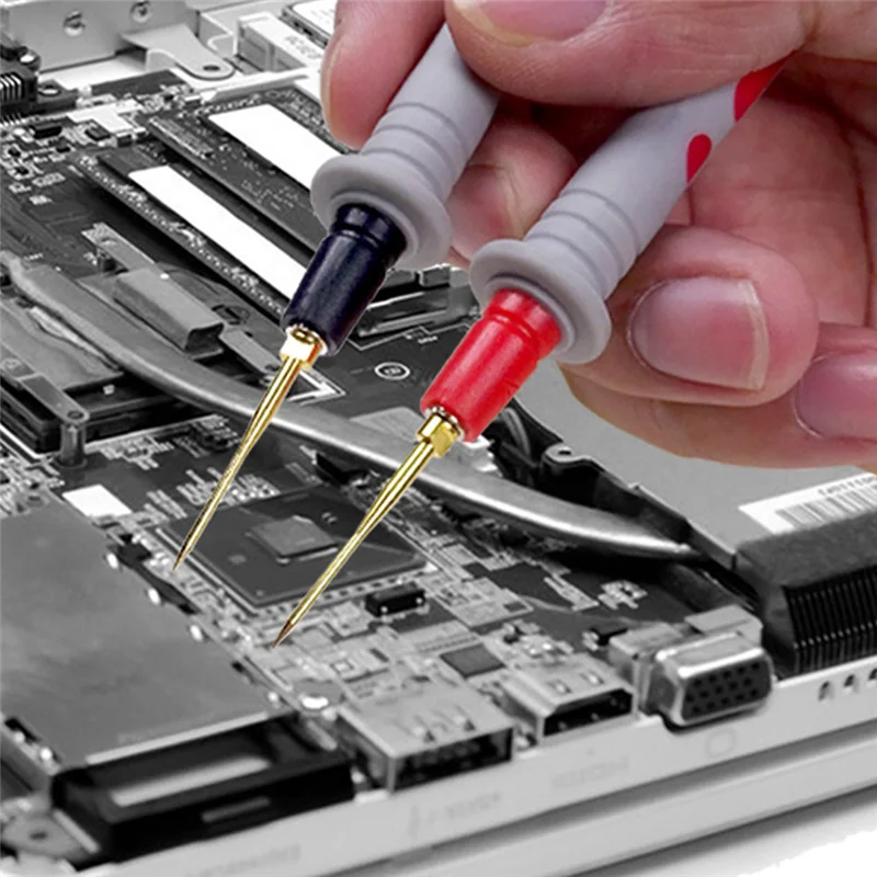 P1503E Series Universal Multimeter Probe Test Leads Kit Replacement Needle Tester Tip IC SMD Test Hook Alligator