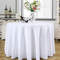 1Pcs. Solid Color Tablecloth, Round Tablecloth, 300cm Diameter, Tablecloth, Restaurant Tablecloth, Hotel Tablecloth, Hotel Tablecloth