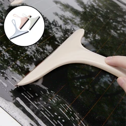 Car Water Wiper Squeegee Car Window Cleaning Scraper Silicone Detailing Brush Squeegee Auto Windshield Wiper Car Cleaing Tools