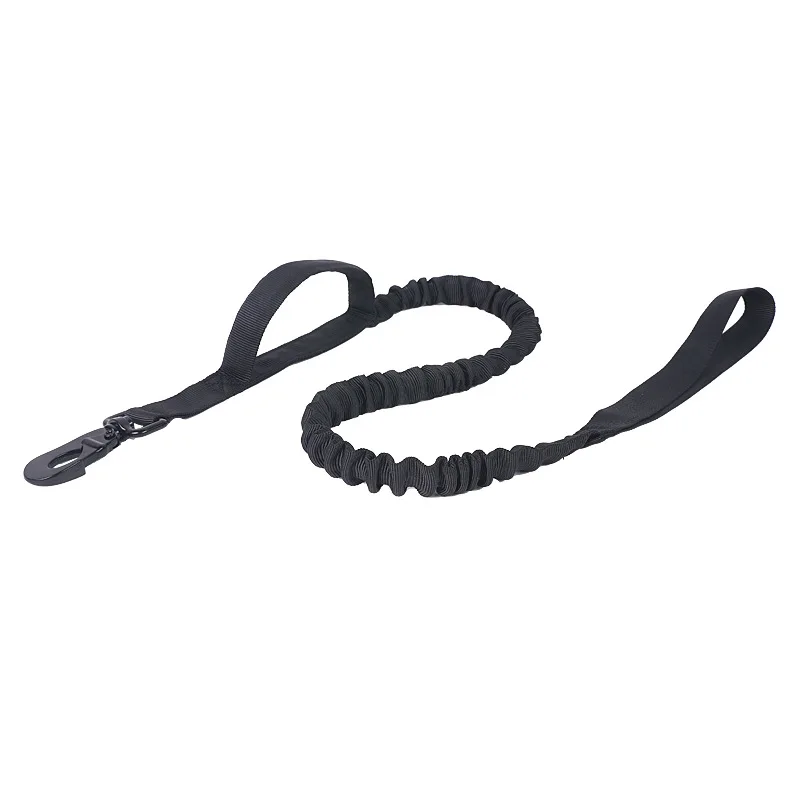 Tactical Dog Leash Anti-Pull Heavy Duty Bungee Elastic Rope For Large Dogs Military Training Lead With Comfortable Padded Handle