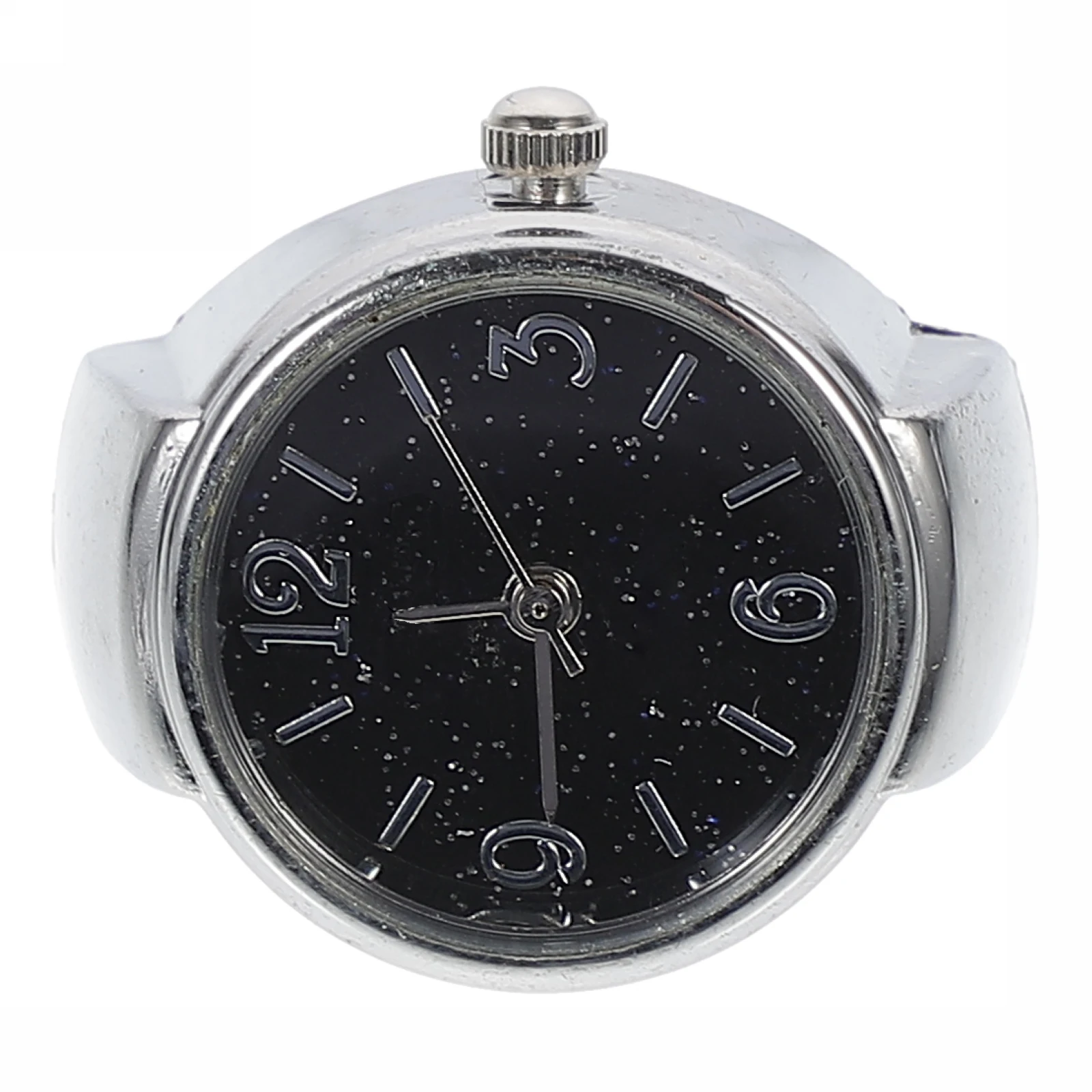 

Zinc Alloy Ring Watch for Men Women Quartz Ring Watch Elastic Calculator Quartz Watches Clear Scale Fashion Accessories