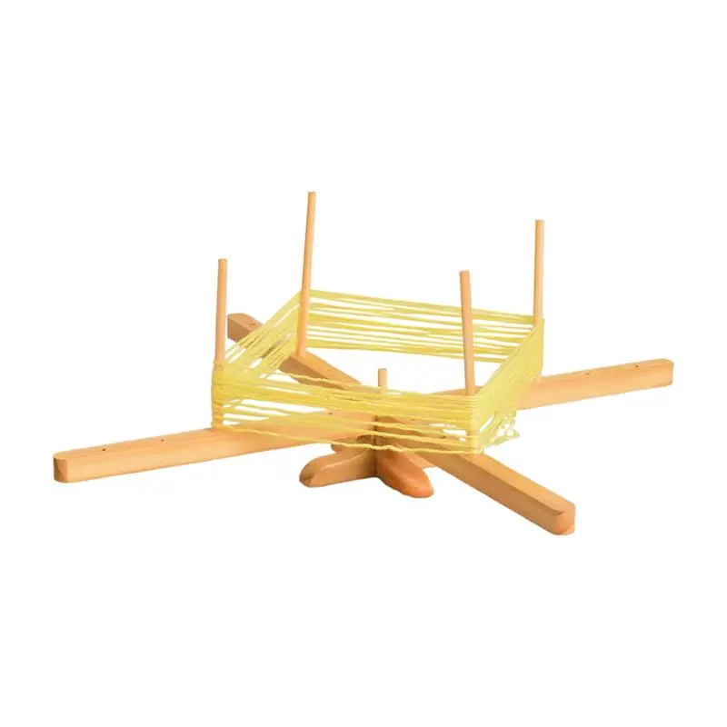 

AEE8-Деревянная стойка для намотки пряжи, бытовая, ручная работа, для шерстяной пряжи, вращающаяся, для клубков пряжи