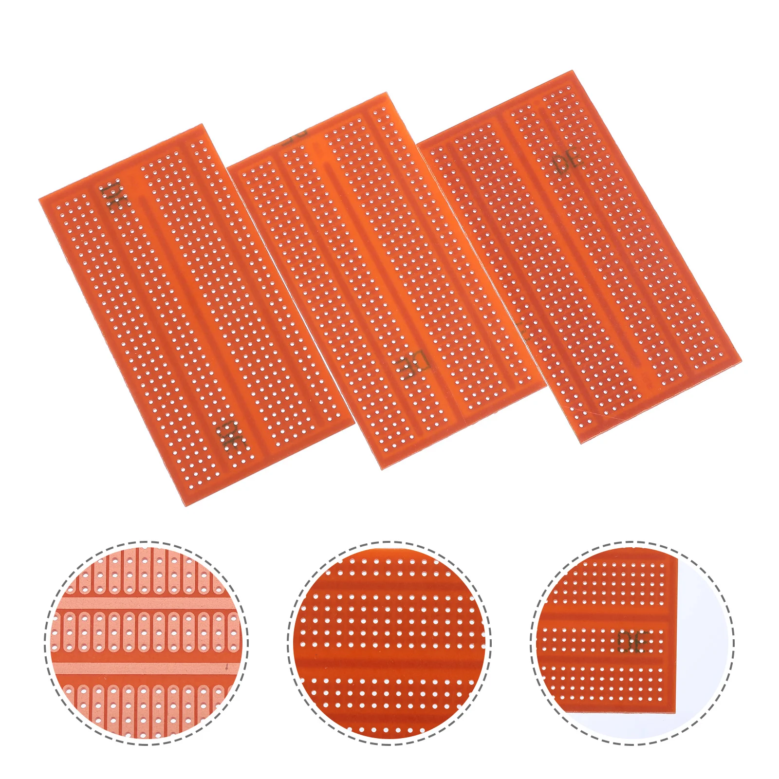 12 Stück Platine Universal Breadboard Experimentierplatte Zubehör Zubehör Werkzeugverbindung