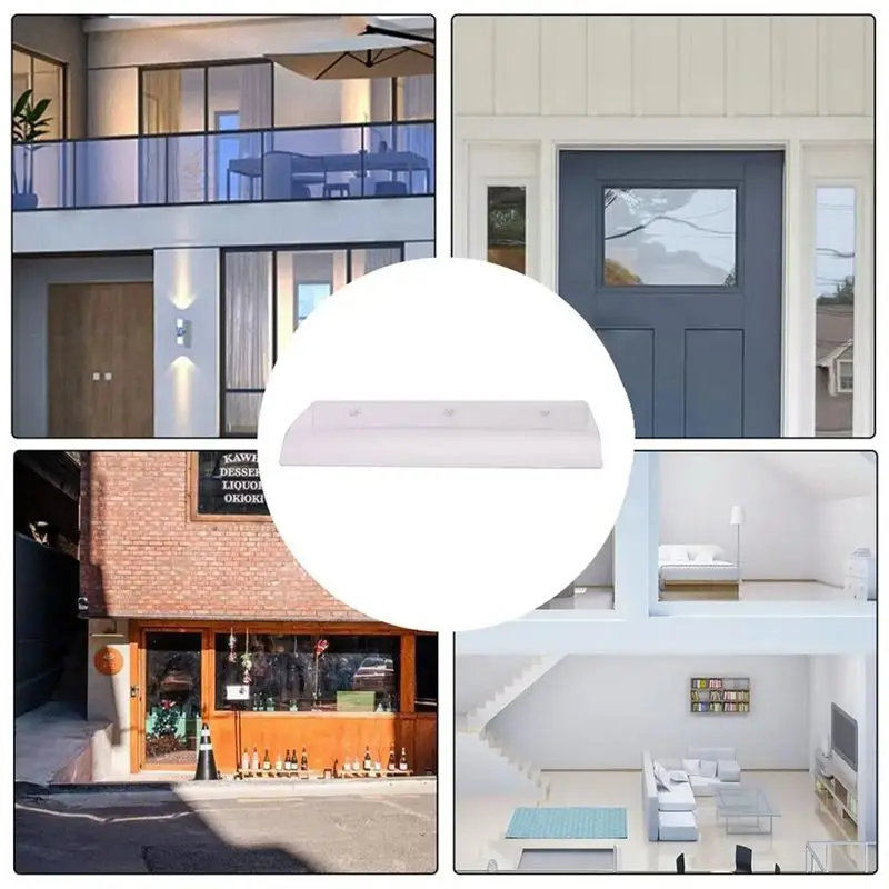 A67P-40X40cm Household Window Transparent Canopy Outdoor Rainproof Board Charging Pile Patio Front Door Awning Canopy