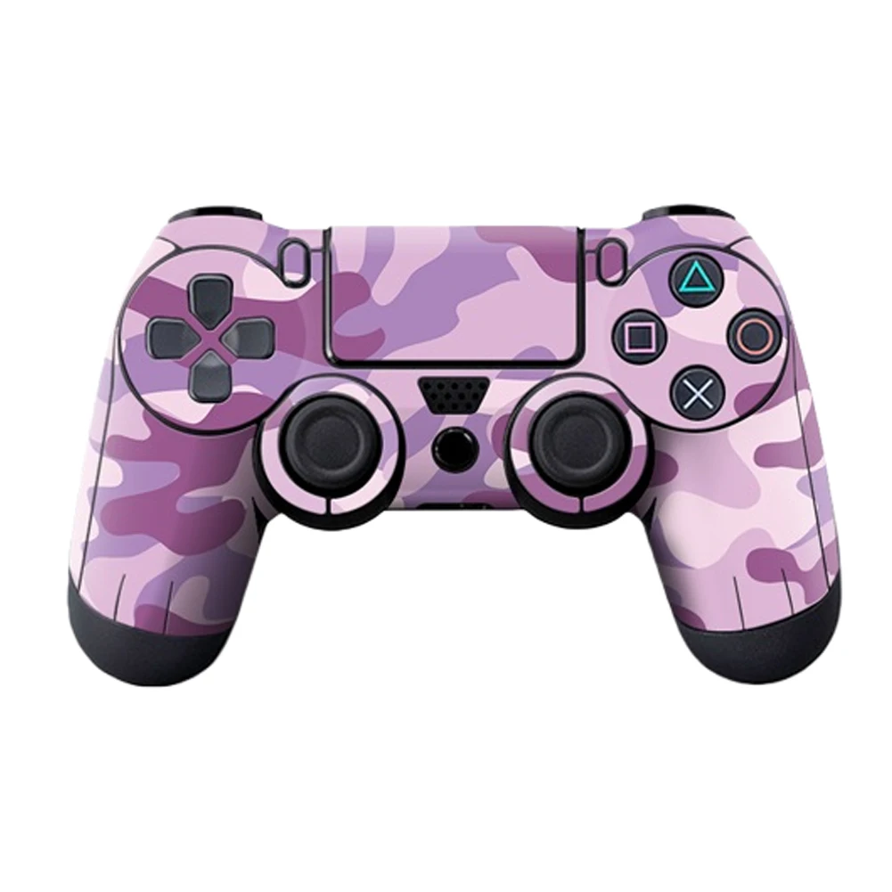2pcs/lot Skin Sticker For PS4 Game Controller Anti-slip Protection Stickers For PS4 Console controller Gaming Accessories GTA5 6