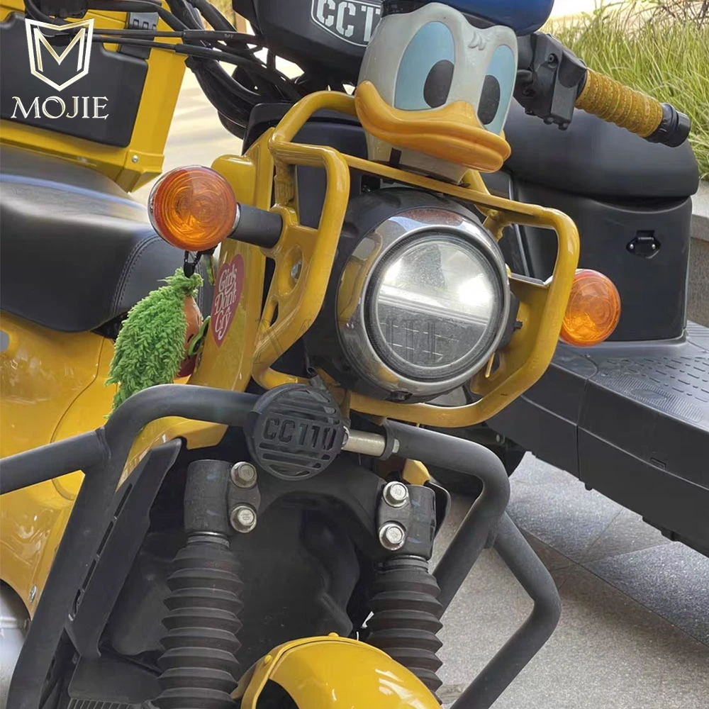 

FOR HONDA CC50 CC110 CROSS CUB50 CUB110 CT125 CT110 HUN*TER CUB DAX125 2023 2024 2025 2026 Motorcycle Horn Cover Protector Guard