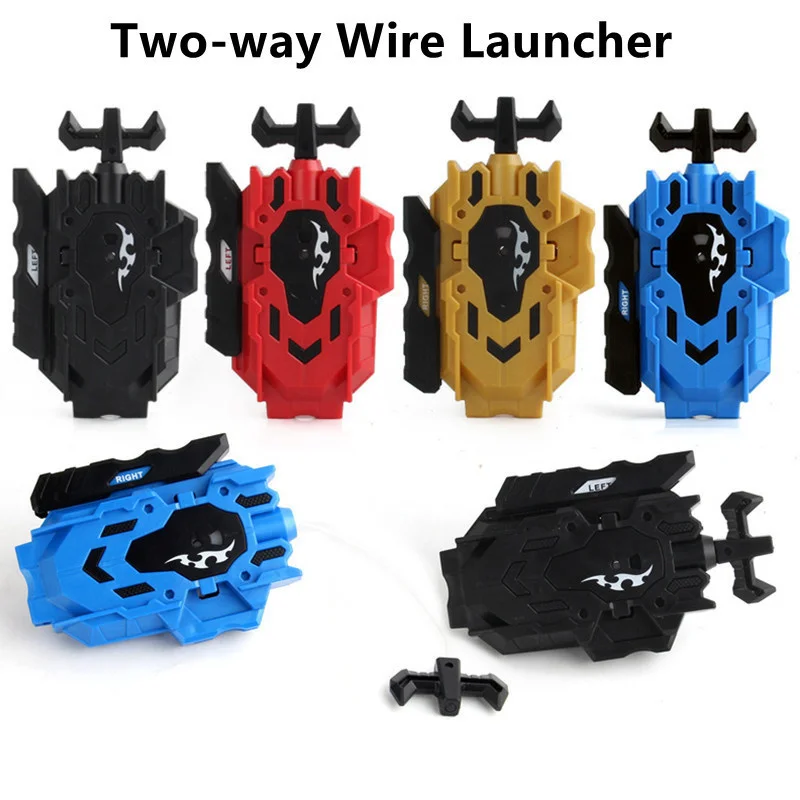 Takara Tomy Custom Two-way Blast Launchers Right and Left Gyroscope, Traction Rod, Swivel Cable, Top Accessories, Children's Toy
