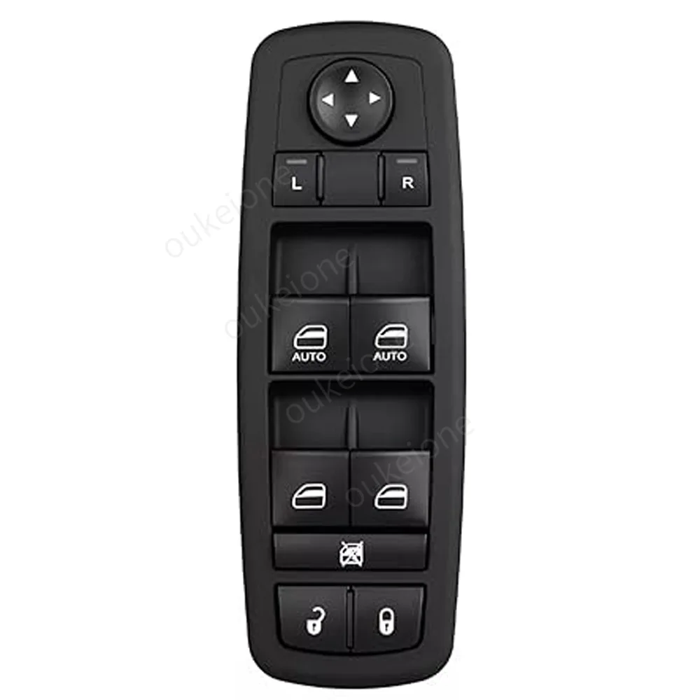 For Chrysler 300 200 Dodge Charger Ram 1500 2011-2016 Front Left Side Power Master Window Switch Button 68139805AB 68620474AA