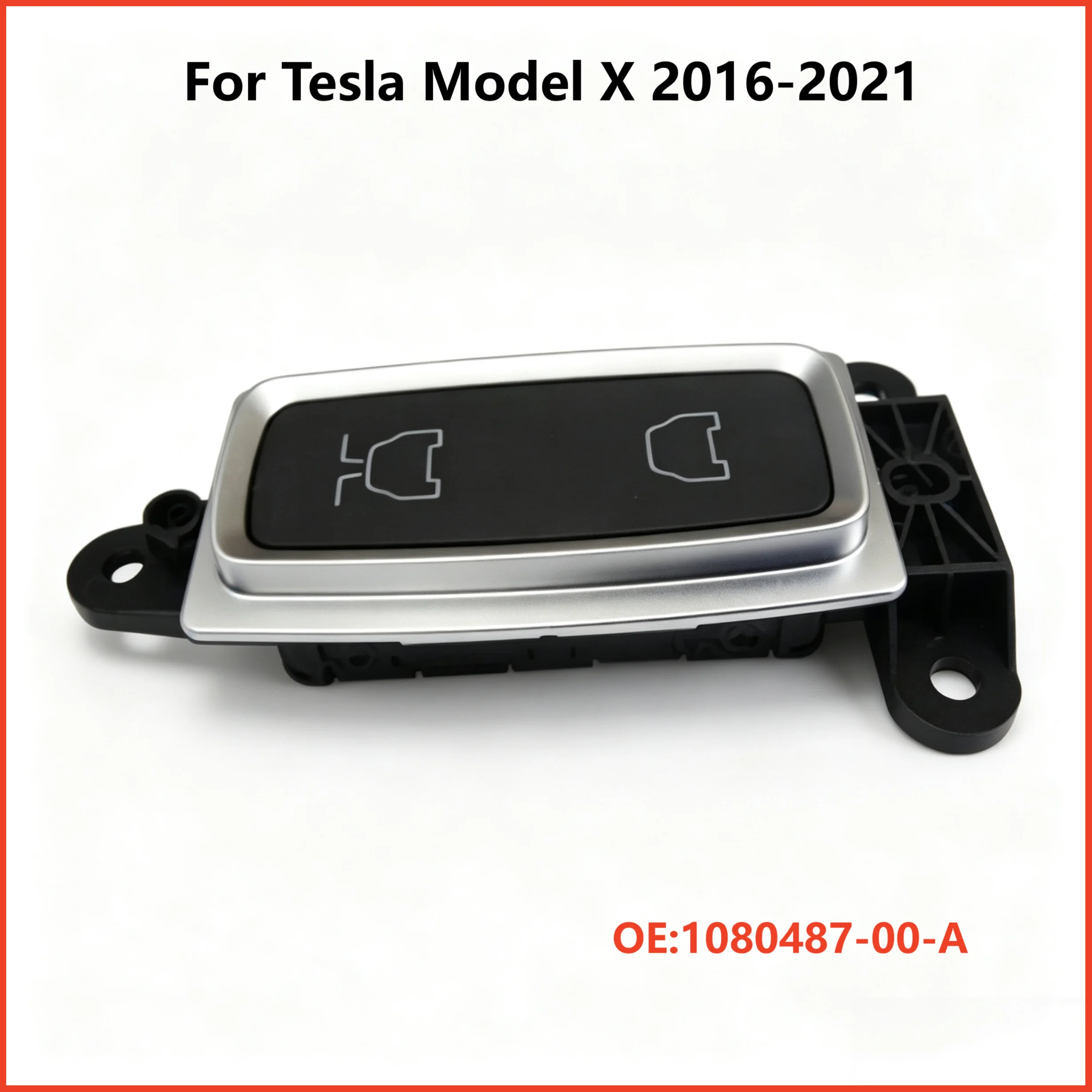 1080487‑00‑A 108048700A Rear Falcon Wing Door Switch Button Assembly For Tesla Model X 2016‑2021 Car Replacement Spare Parts