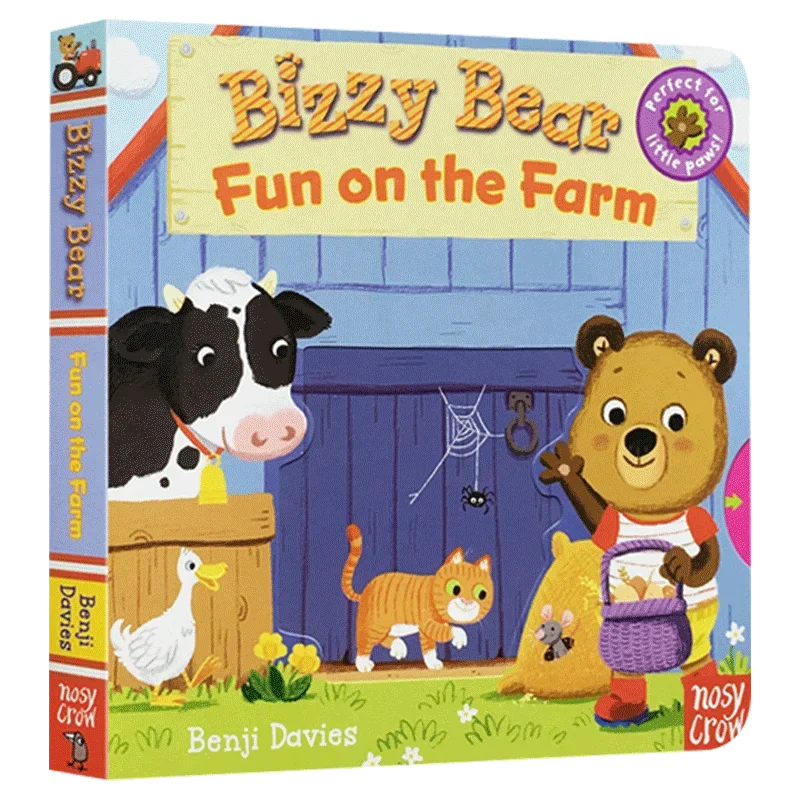 

Bizzy Bear Fun on the Farm, Children's books aged 3 4 5 6, English picture books, 9780763658793