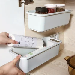 Kitchen Under Sink Organizer Storage Box Wall-mounted Door Spices Condiments Kitchen Organizers For Pantry Cabinet Closet Box