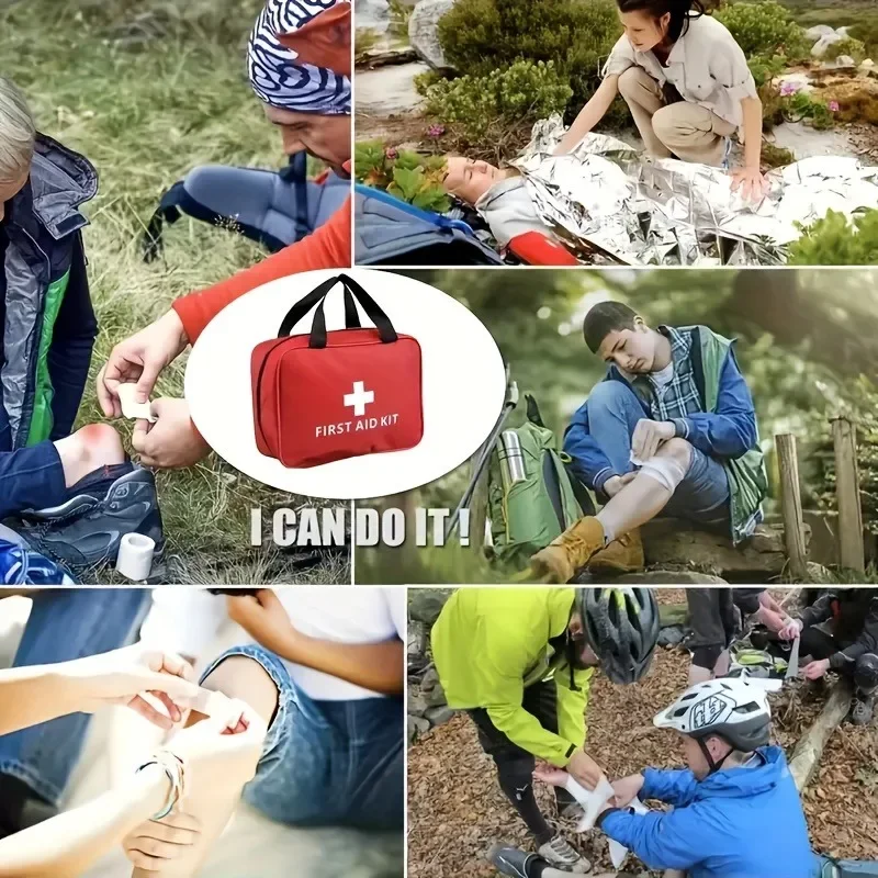 Multi-Purpose First Aid Kit Portable Travel Outdoor Camping Emergency Medicine Storage Bag Useful Medicine Survival Bag