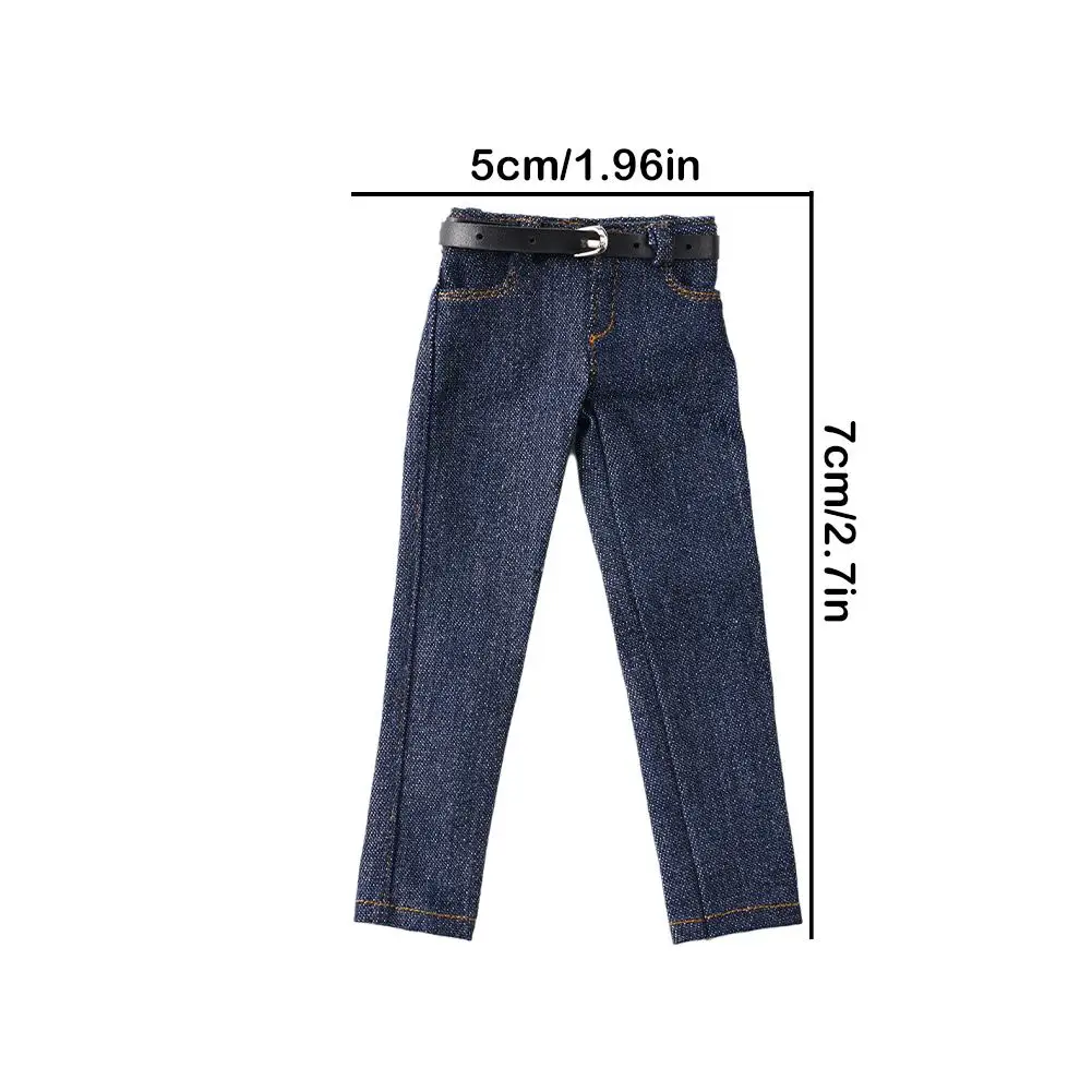 1/6 männliche Jeans Overalls Arbeitshosen lange Freizeithosen Sportschuhe für 12 Zoll TBLeague Soldat Actionfigur Körpermodell – Detail 3