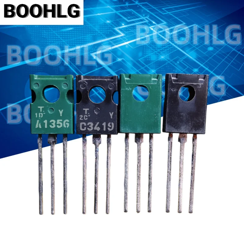 2SA1356 2SC3419 Y Grade A1356 C3419 Audio Driver Power Transistor TO126 New Original Genuine In Stock