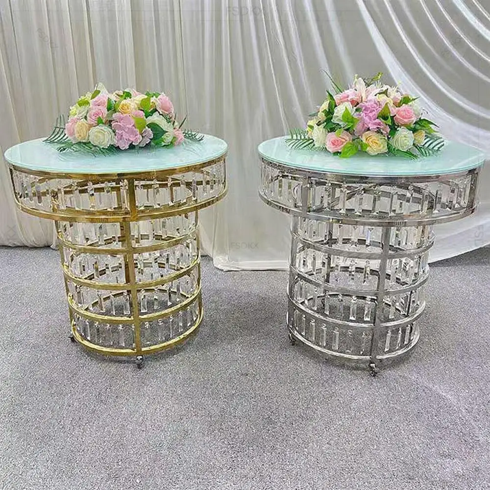 Popular Design Wedding Furniture Stand Decoration Cake Tables for Weddings