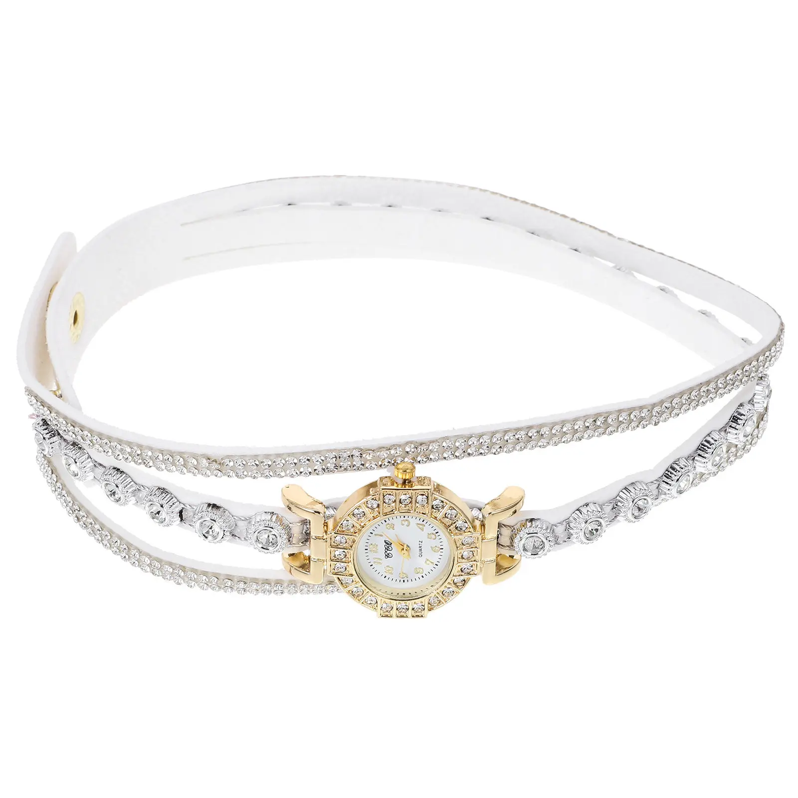 

Fashion Pearl Wristwatch for Women Stylish Quartz Movement Waterproof Daily Wear Cool and Fun Accessory Gift for Female Friends