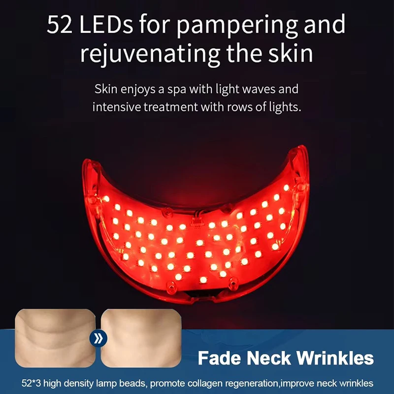 7-colour LED neck mask, view 3