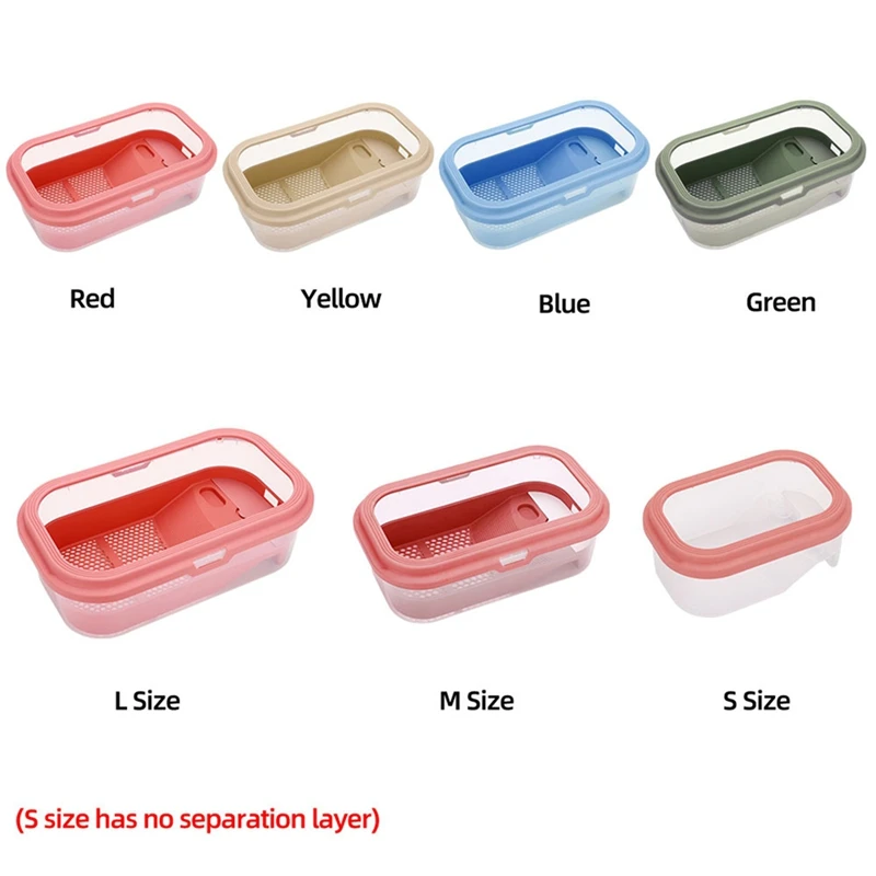 Резервуар для черепахи для домашнего использования с солнечной террасой, рыбой, черепахой, смешанный резервуар для разведения, аквариум для рептилий, розовый тип-A26I