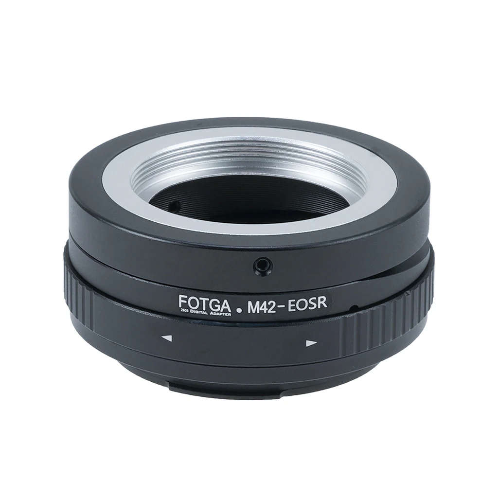 Aluminiumlegierung Adapterring M42-Objektivanschluss auf EOSR T2-Anschluss M42-EOSR Objektivadapter für Canon EOSR RP für Nikon spiegellose Kamera – Detail 12