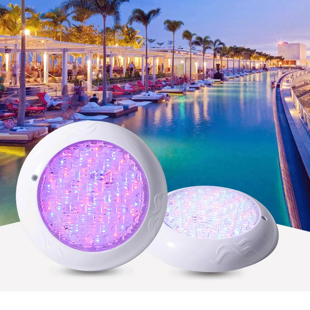 Imagem -02 - Rgb Levou Piscina Luz Impermeável Ip68 12v 35w Ip68 ao ar Livre Montado na Parede Fonte de Água Lagoa Led Spotlight