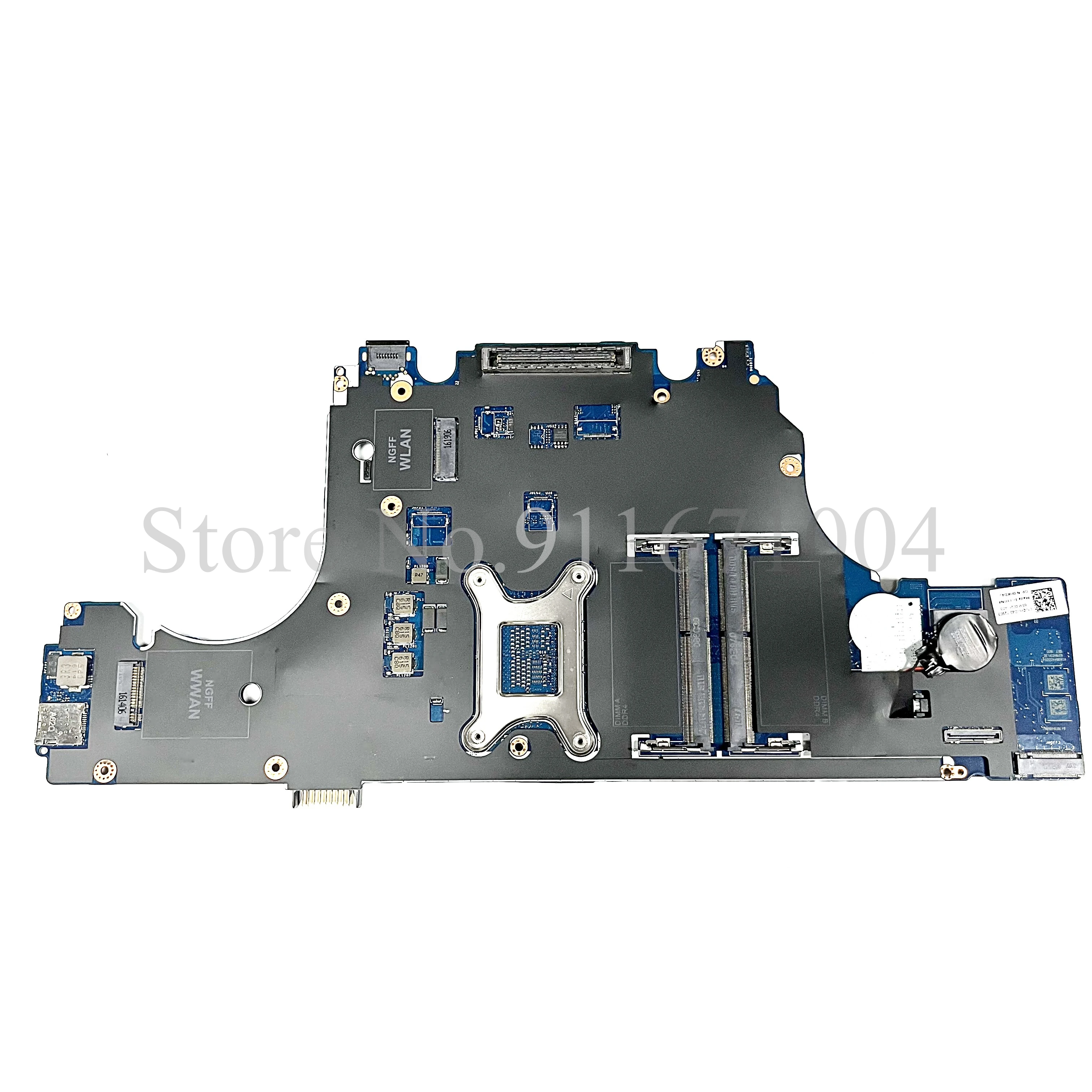 Imagem -02 - Placa-mãe Portátil para Dell Aapa0 La-c541p Cn086pc0 086pc0 Dell Precision 15 7000 7510 M7510 i5 i7 e3 Cpu