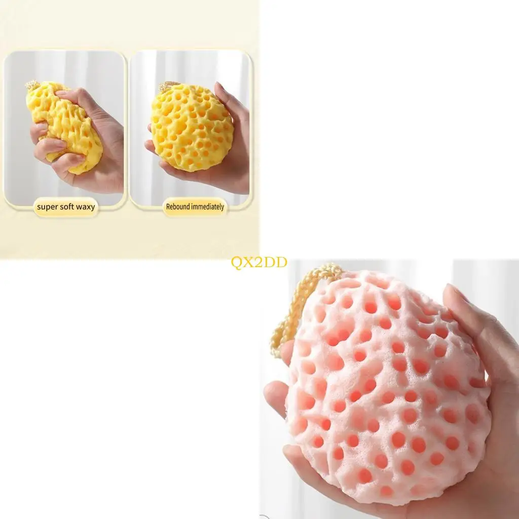 

Kids Bath Ball With Quick Foam Generation Soft Polyethylene Bath Tool For Toddlers Hygienic Wash Sponge