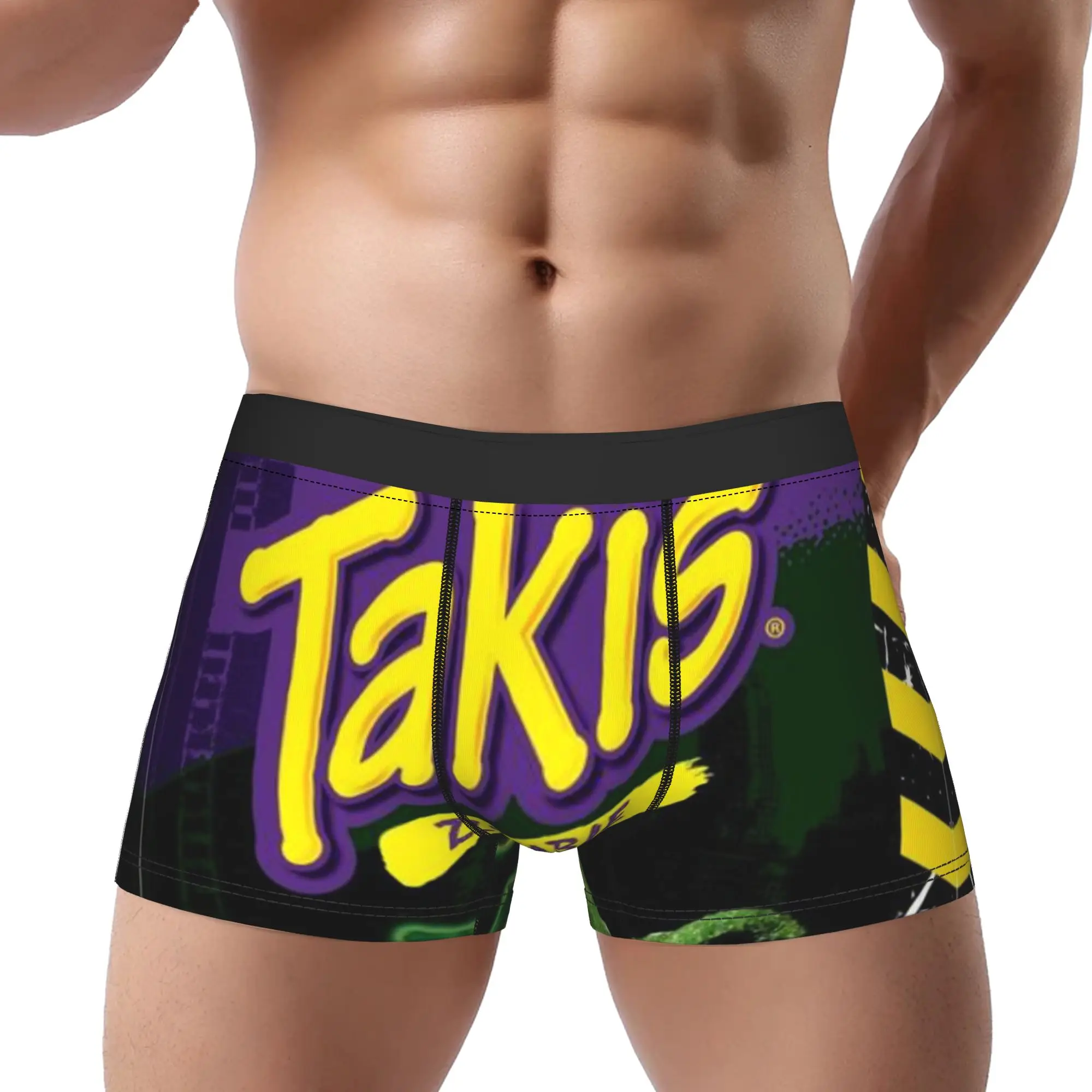 

Мужские трусы-боксеры с принтом Хэллоуин, Хабанеро, Огурец, Рулет из тортильи, Такис, Вентилируемые шорты